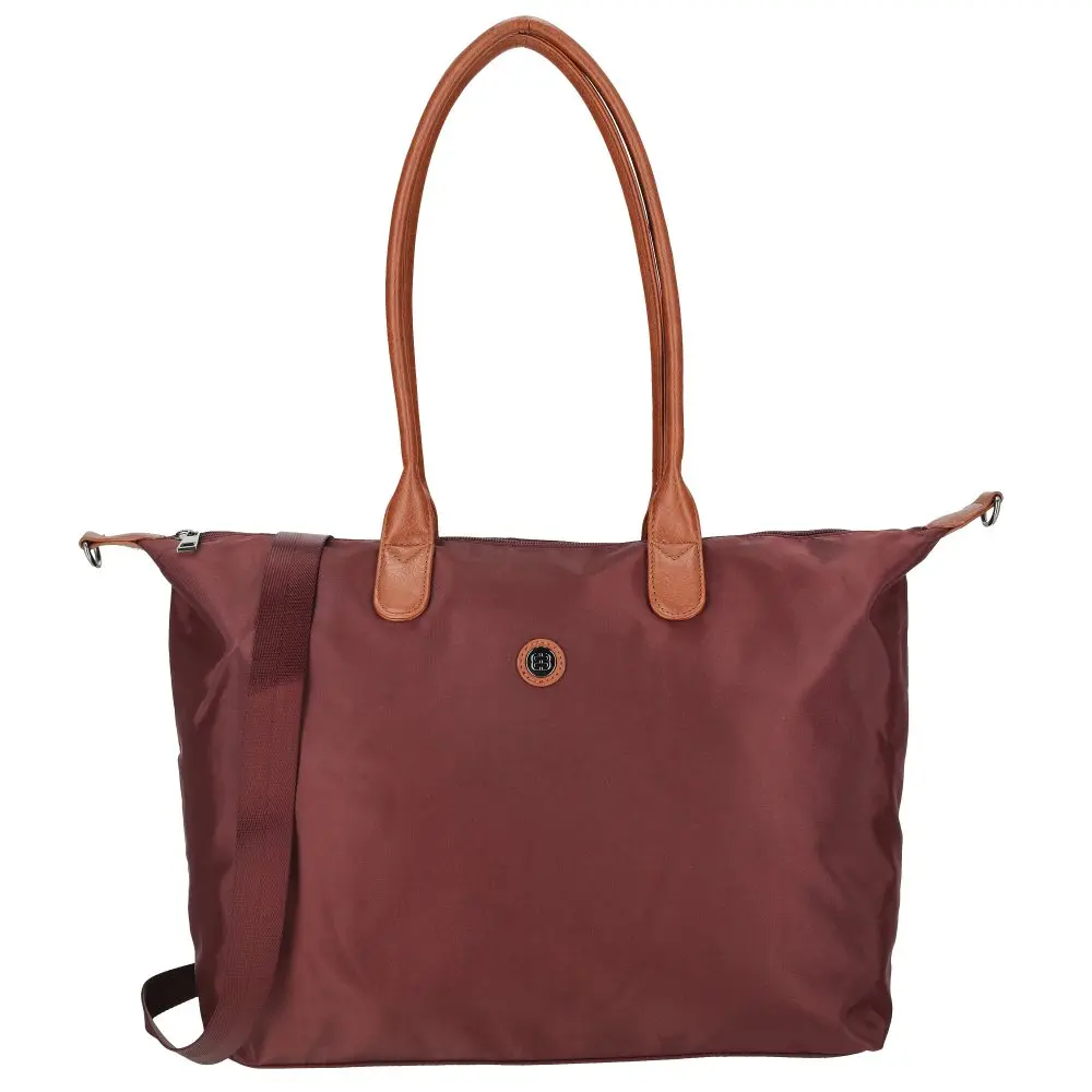 Enrico Benetti Claire Shopper - Stylová velká kabelka 25001-007 bordová