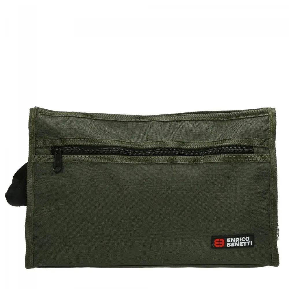 Enrico Benetti Pánská kosmetická taška Amsterdam 54685-029 zelená - olive
