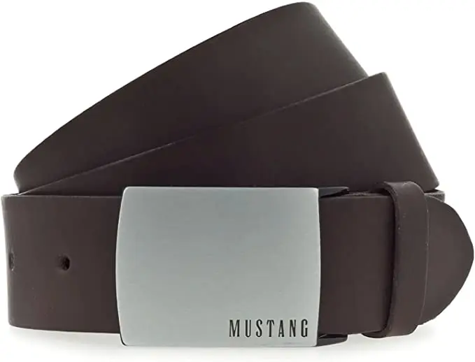Pásek Mustang MG2102L15-0691 tmavě hnědý