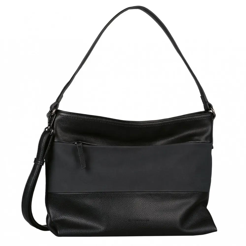 Tom Tailor Nicolina kabelka hobo bag M 10907 černá
