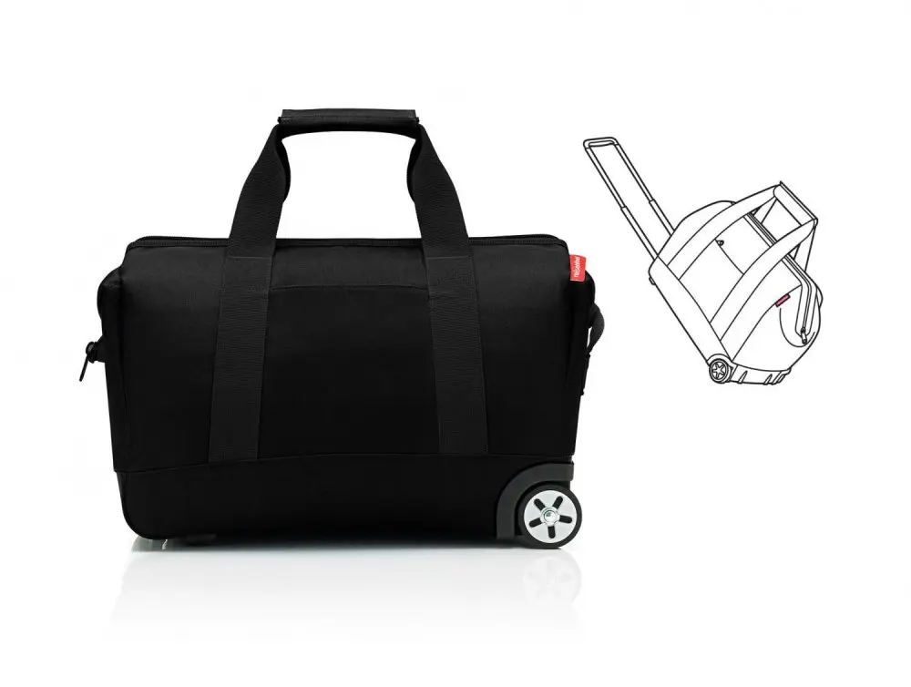 Cestovní taška na kolečkách Reisenthel Allrounder Trolley černá