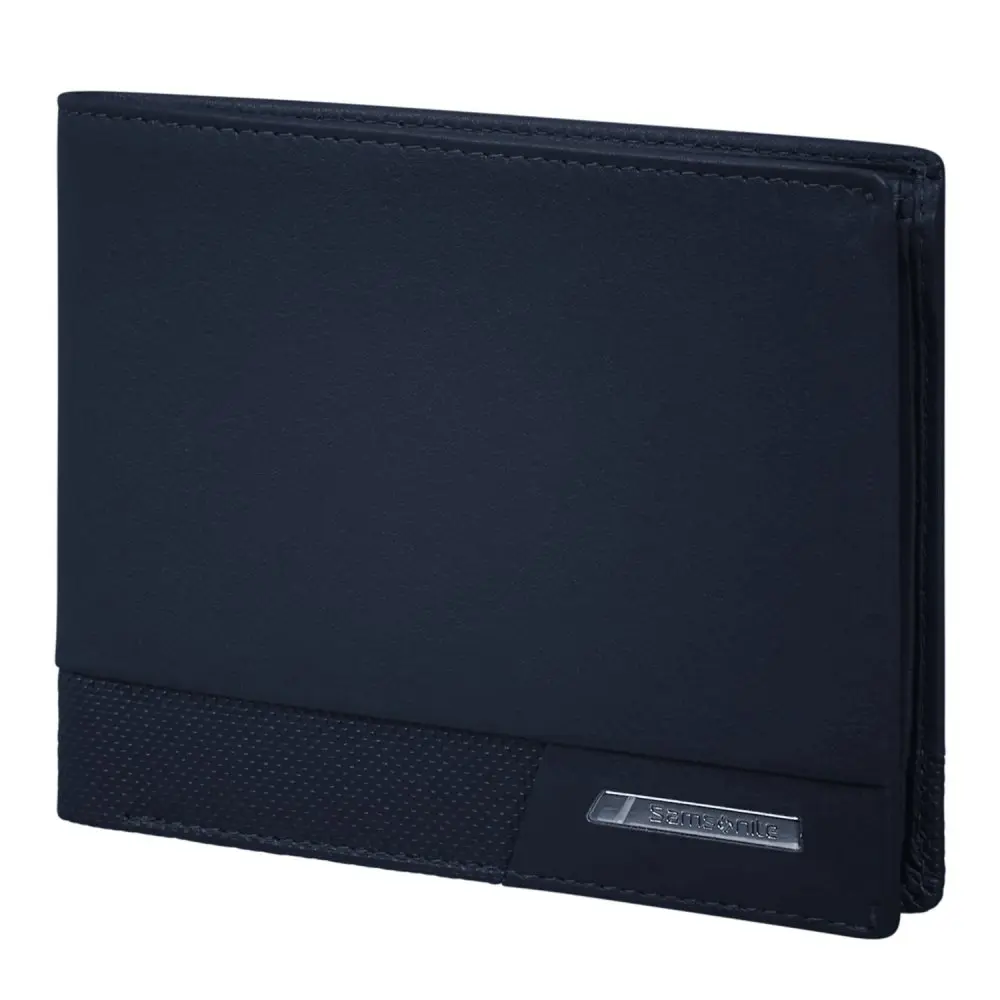 Samsonite Pánská kožená peněženka PRO-DLX 6 144538-1615 tmavě modrá