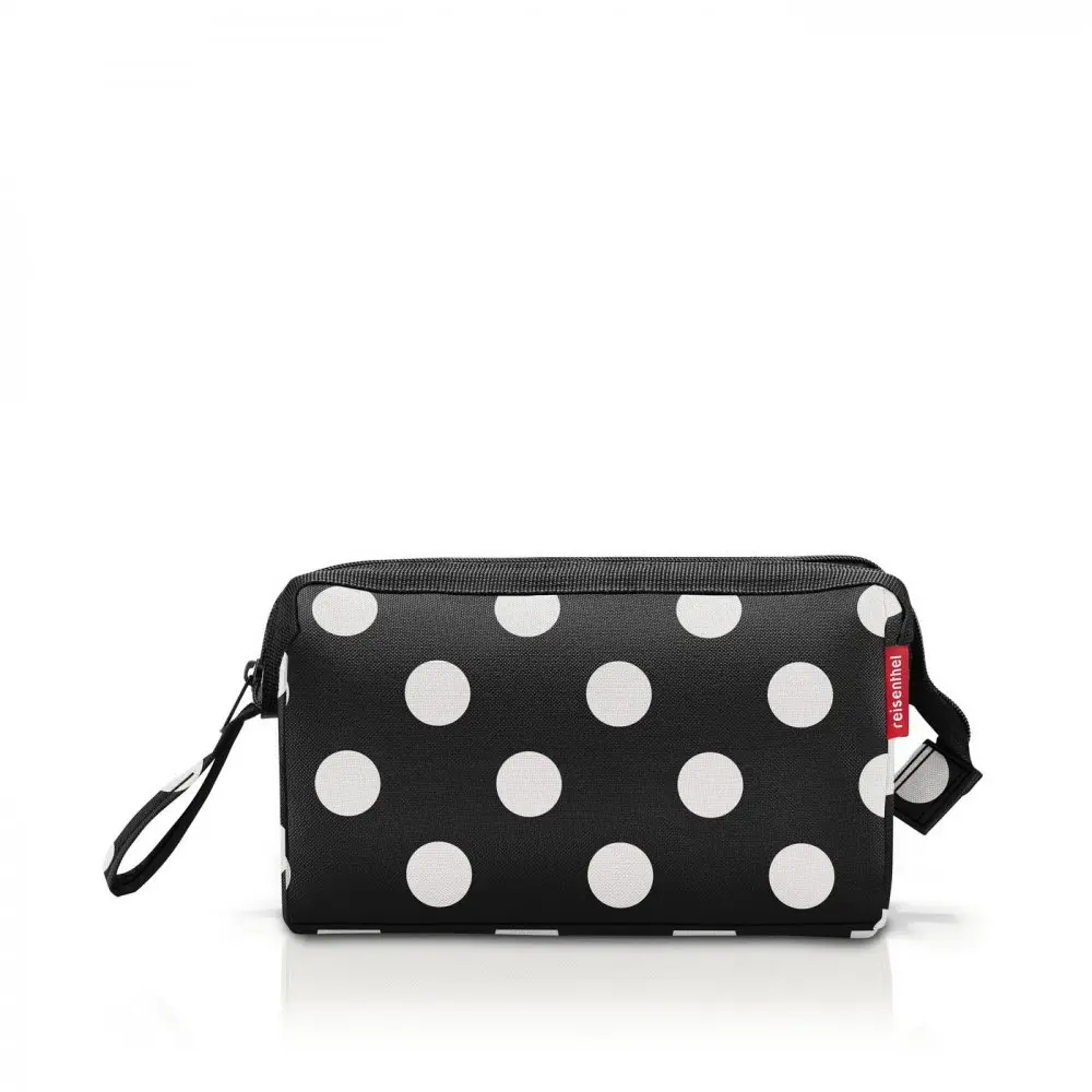 Taštička na kosmetiku Reisenthel Travelcosmetic dots white WC7073