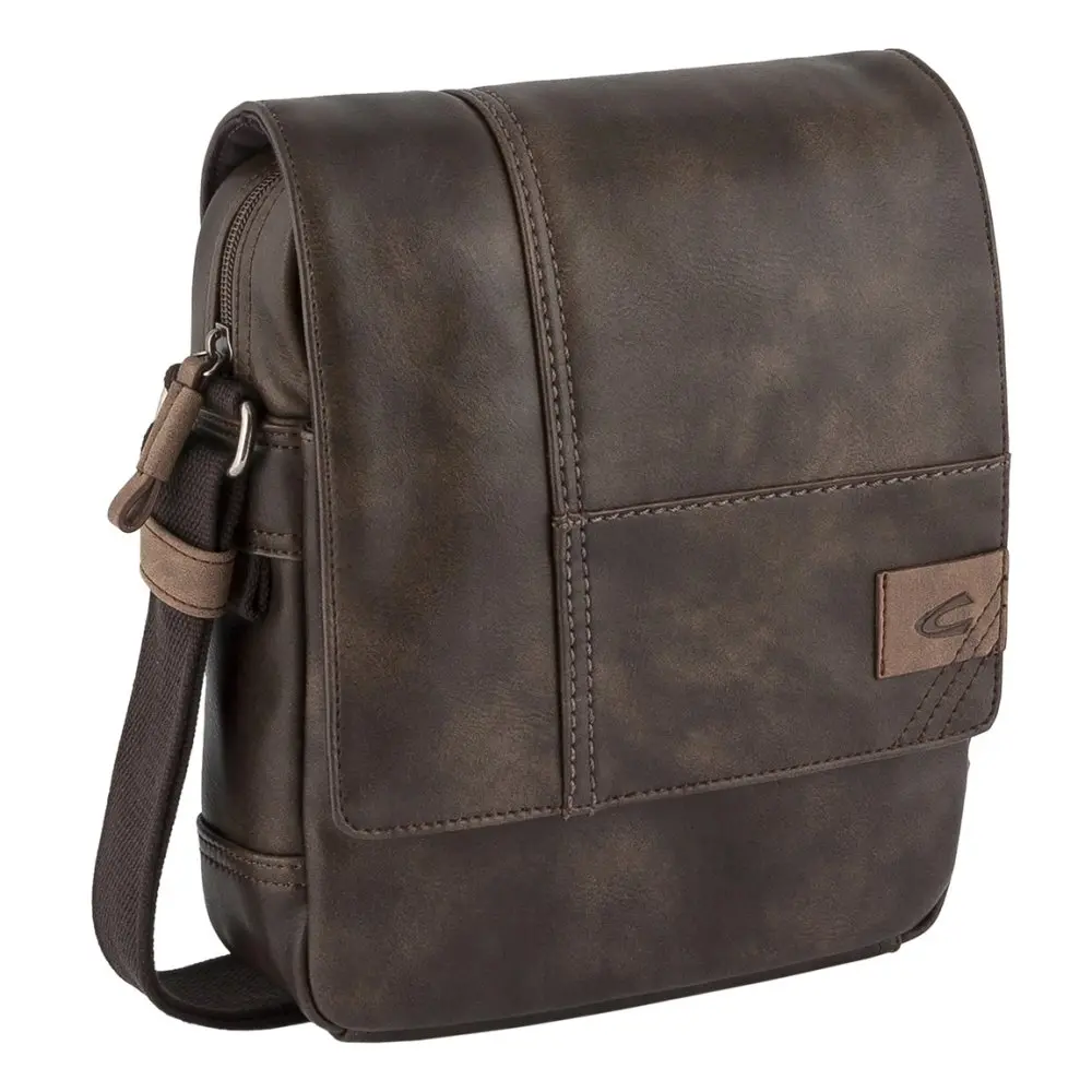 Taška přes rameno LAOS FLAP BAG S 001048 tmavě hnědá