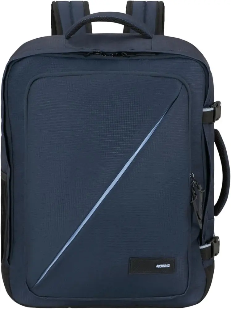American Tourister TAKE2CABIN M 45 cm Dark Navy 38 l – modrý kabinový batoh 149175-1265