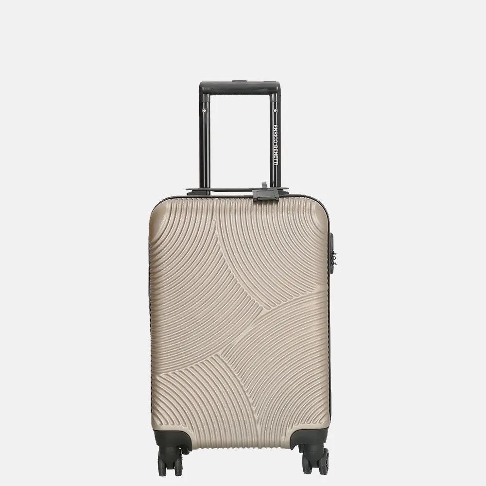 Kufr do letadla 55 cm Enrico Benetti Louisville S 39040-50-095 champagne