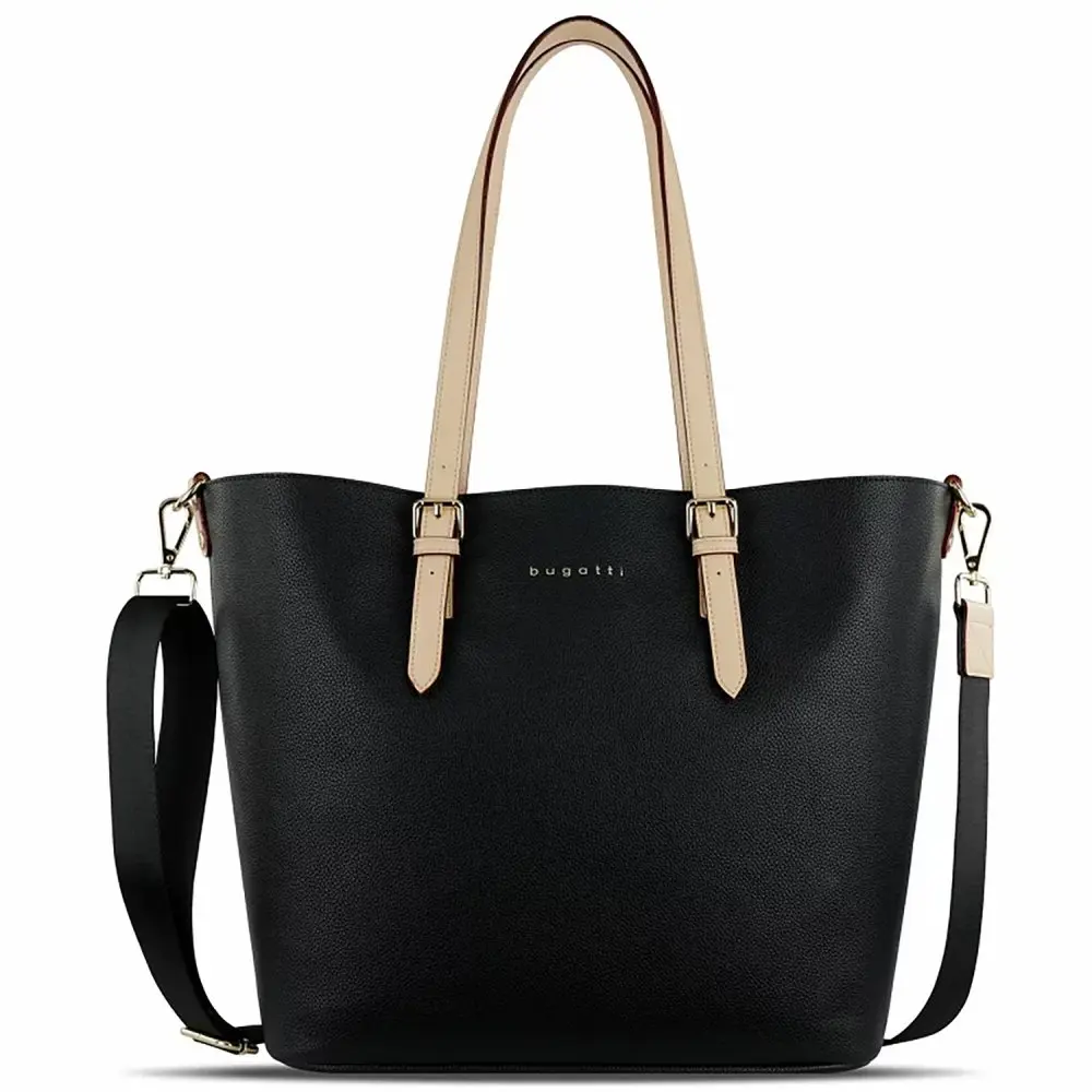 Bugatti Ella Shopper L 49362501 černá velká kabelka