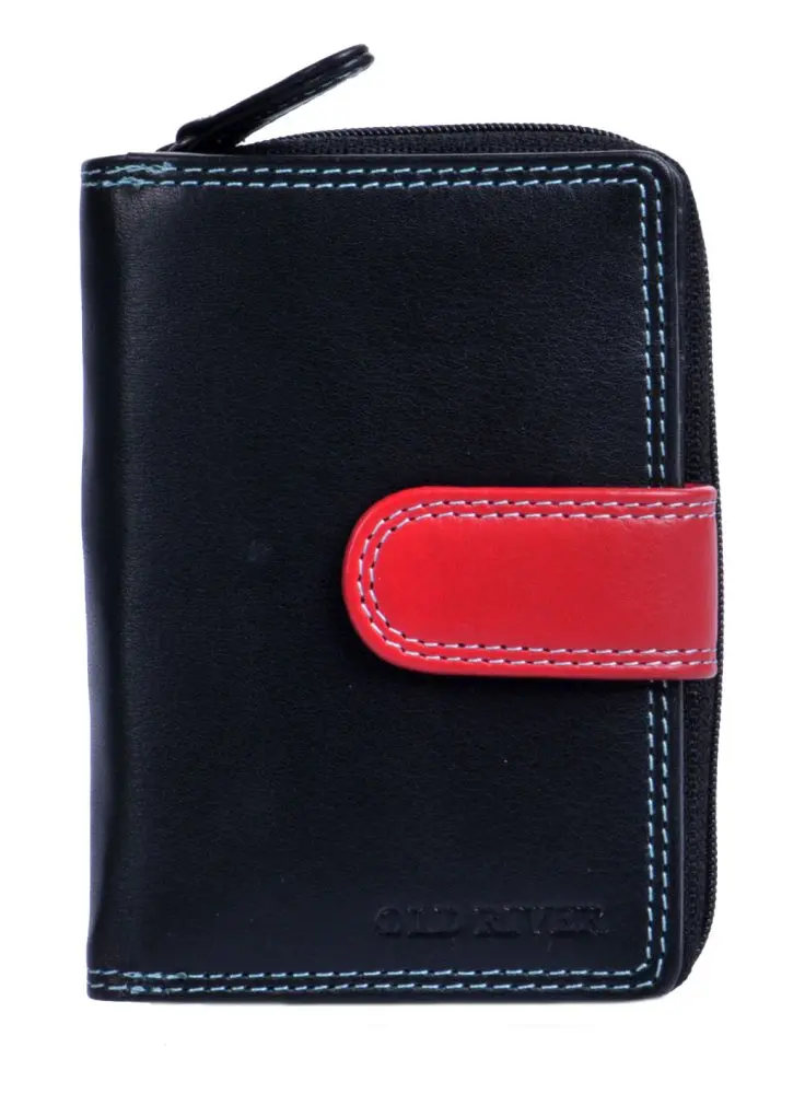 Old River dámská peněženka Old River FL-456-MULTI-BLACK