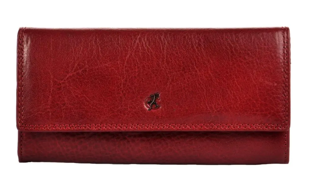 Dámská kožená peněženka Cosset 4493 Komodo Bordeaux