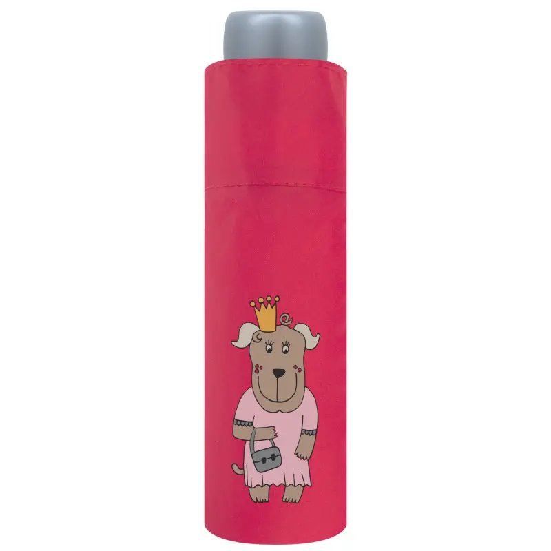 Doppler Kids Little Princess - dětský skládací deštník 72256LP červený