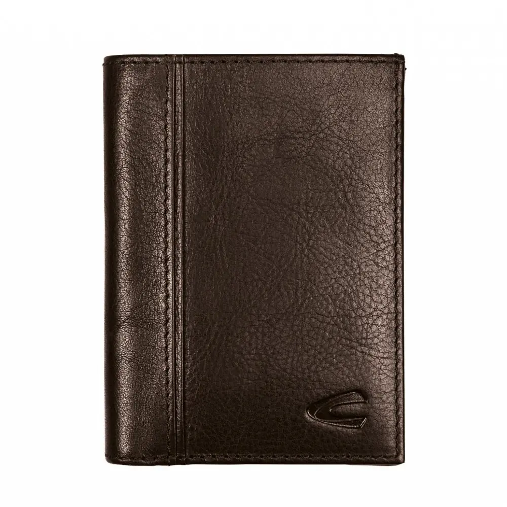 Camel Active Pine pánské kožené pouzdro na karty RFID tmavě hnědé 011871