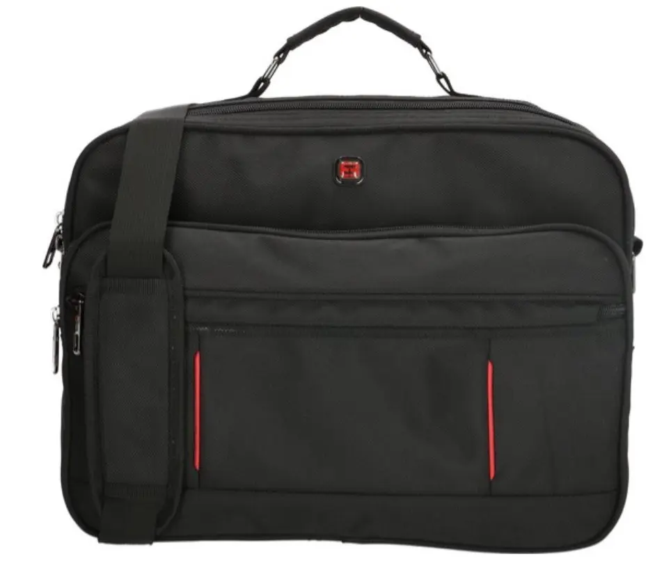 Pánská taška na notebook Enrico Benetti Cornell 15,6" Reporter Bag Black