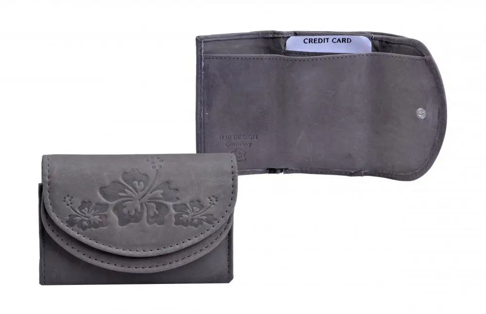 HJP malá peněženka 7116-B šedá STONE GREY
