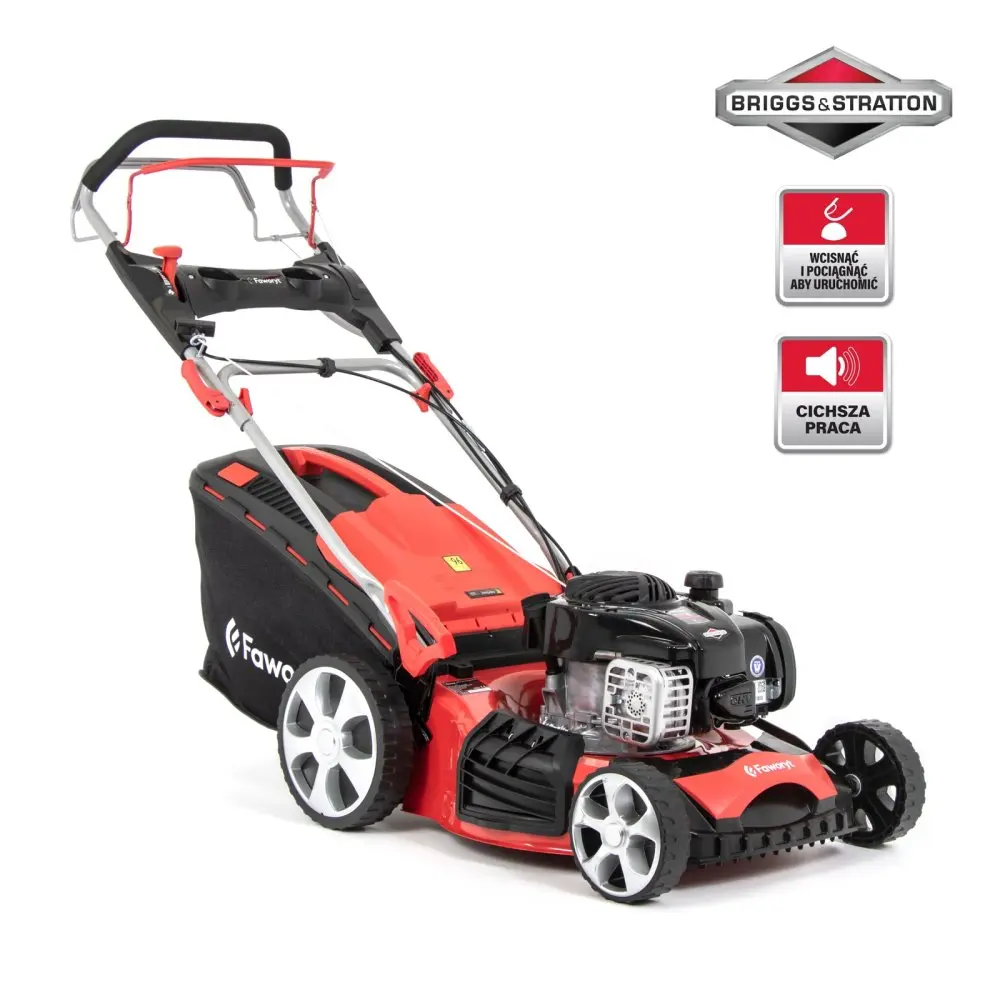 Benzínová sekačka s pojezdem FAWORYT SHA46BS500N-4W1, 2,7 HP, 46 cm
