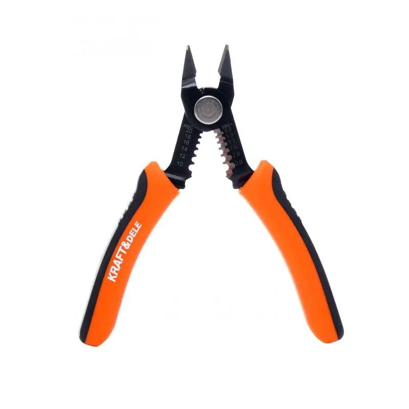 Přesné řezací kleště + krimpovačka Kraft&Dele KD10691