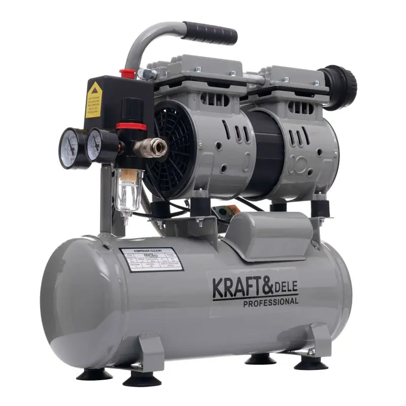Bezolejový kompresor Kraft&Dele KD1384, 9 l, 230V