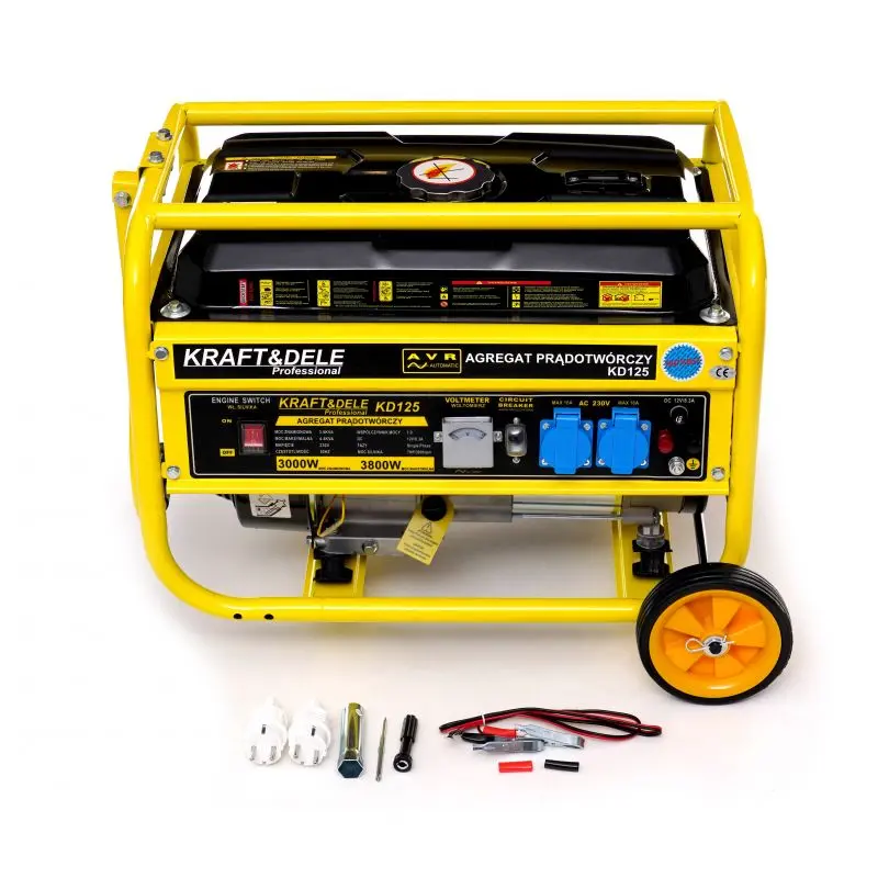 Elektrocentrála Kraft&Dele KD125, 3800 W, 230 V