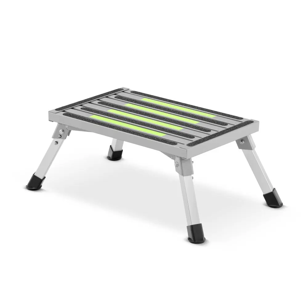 Hliníkové skládací schůdky HIGHER ML-203N, 2x1, pracovní výška 224 cm