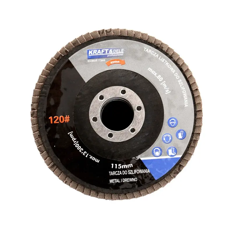 Lamelový brusný kotouč Kraft&Dele KD963, 115 mm, 1 ks