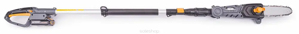 Aku vyvětvovací pila POWERMAT PM-APW-20C, 18 cm, 20 V, 2000 mAh