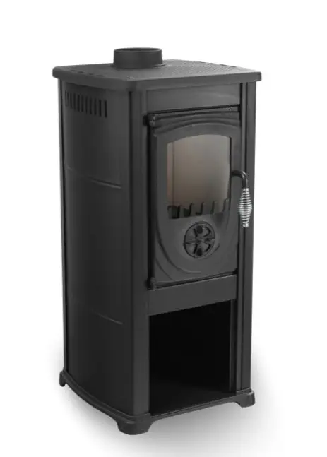 Krbová kamna NORDflam FOKUS, 4 kW, černá