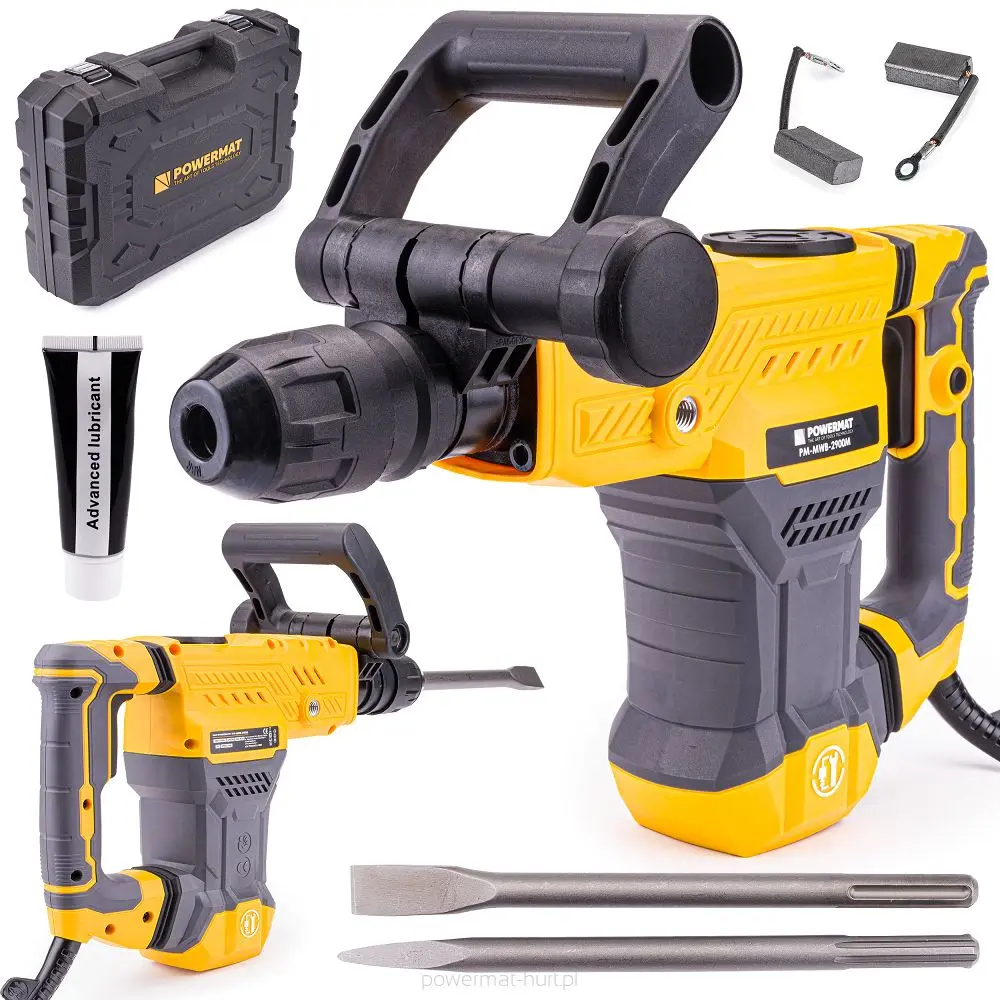 Bourací kladivo SDS-MAX POWERMAT PM-MWB-2900M, 2,9 kW