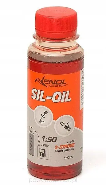 Olej pro benzínové pily a křovinořezy, AXENOL, KOSIL100, 100 ml