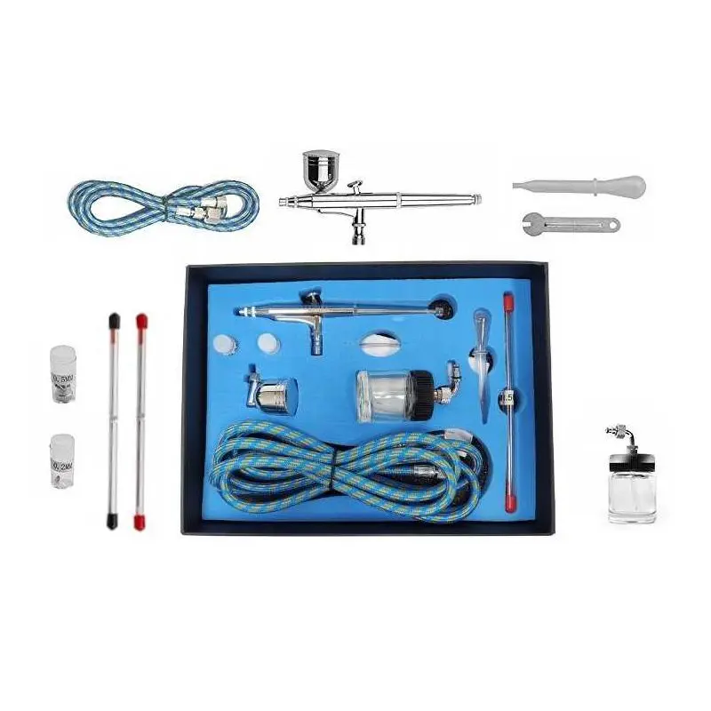 Set stříkacích pistolí Kraft&Dele KD2097, 0,2 - 0,3 - 0,5 mm