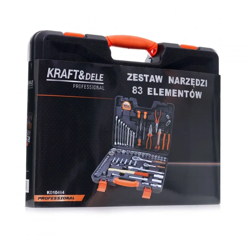 Sada nářadí Kraft&Dele KD10464, 83 ks