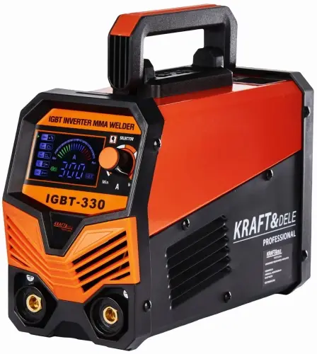 Invertorová svářečka KRAFT&DELE KD1878, 300 A, MMA / Lift TIG, IGBT, LCD