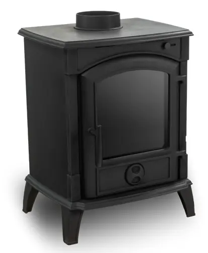 Krbová kamna NORDflam PRIMO, 7 kW, černá