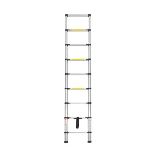 Hliníkový žebřík KRAFT&DELE KD4072, 8 stupňů, 2,6 m, nosnost 150 kg
