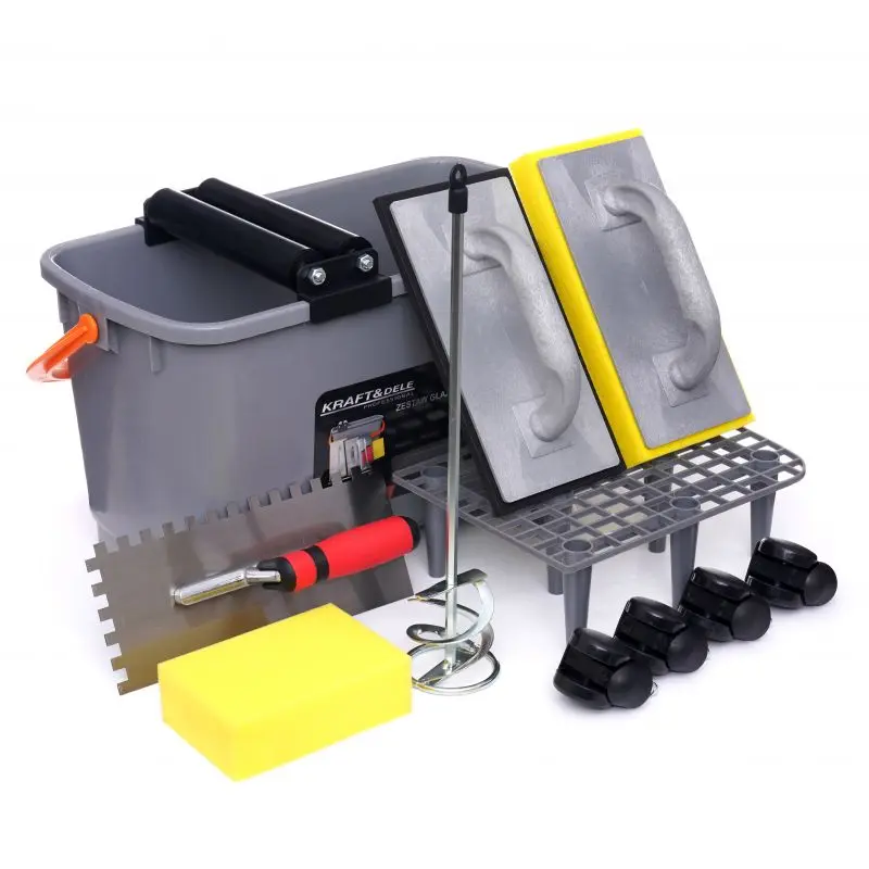 Spárovací sada pro obkladače Kraft&Dele KD10785, 24 l