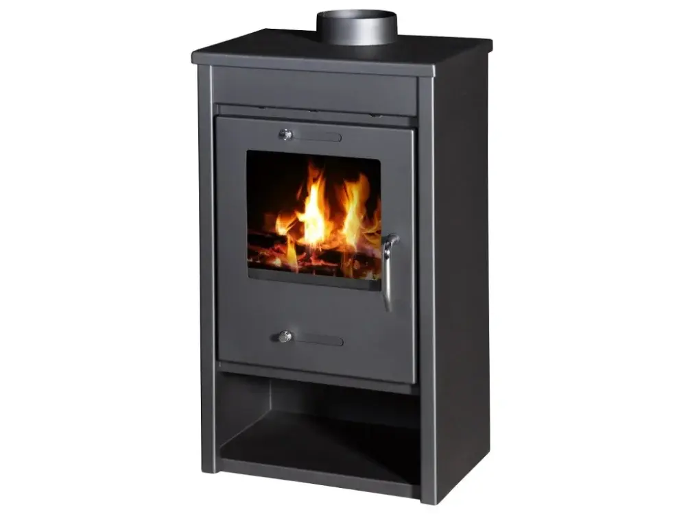Krbová kamna VICTORIA DELUXE LG, 9 kW, černá