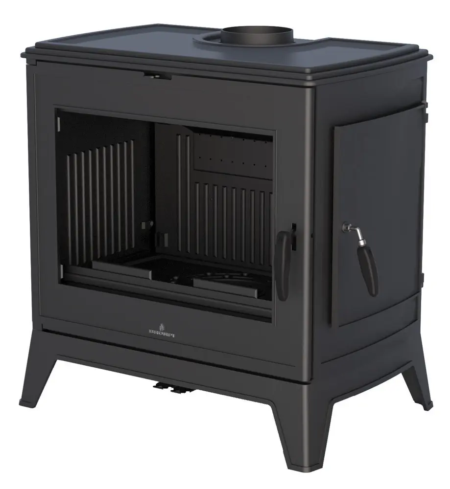 Krbová kamna BRONPI DERBY 14, 14 kW, černá