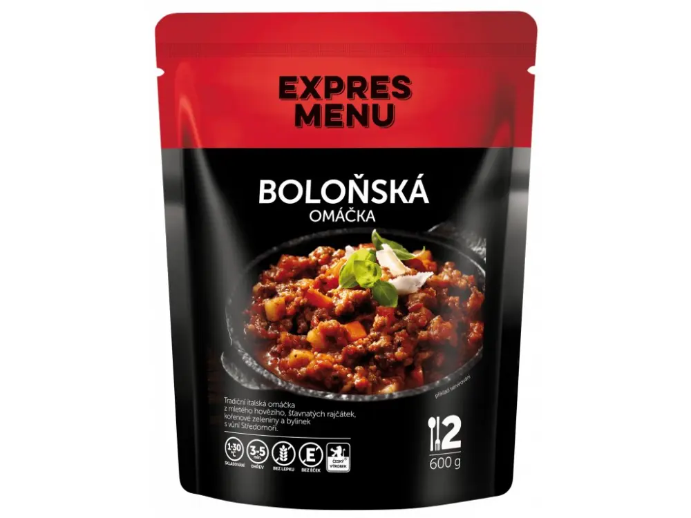 Boloňská omáčka EXPRES MENU (2 porce)