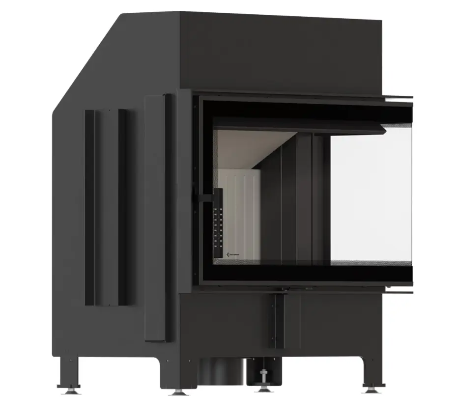 KRATKI krbová vložka Zibi ECO 9,9 kW, pravé prosklení