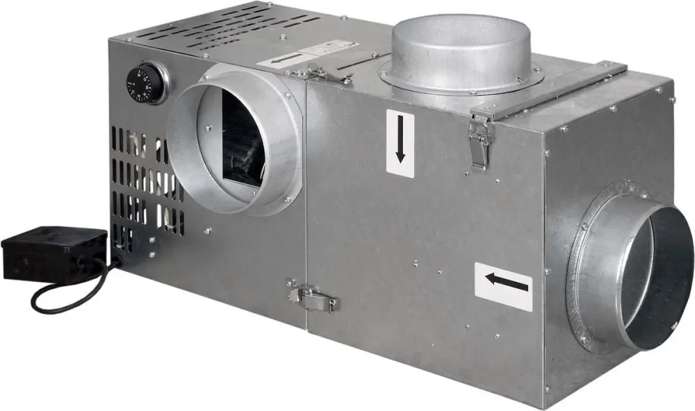 Krbový ventilátor 540 s bypasem a filtrem