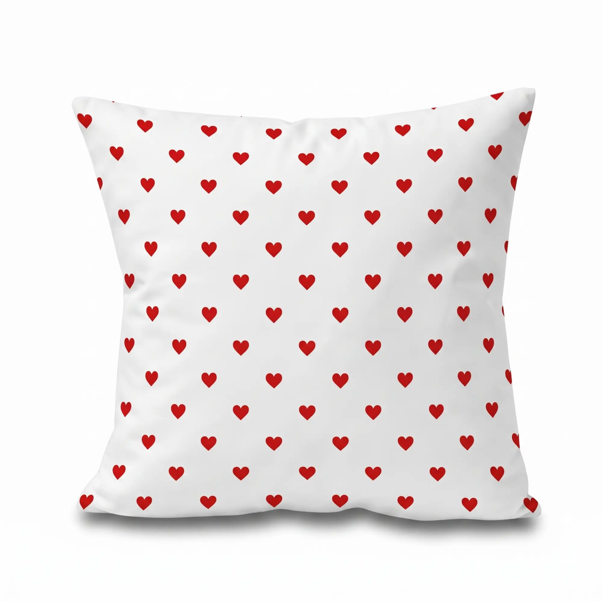Kvalitex Povlak na polštář bavlna renforcé Srdíčka červená