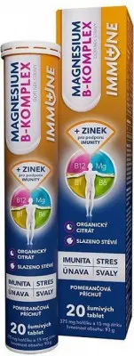 Magnesium B-komplex Immune 20 eff.tablet