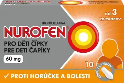 Nurofen Pro Děti 60mg 10 čípku