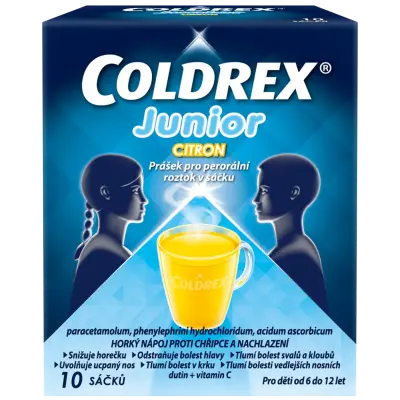 Coldrex Junior Citron sáčky 10ks
