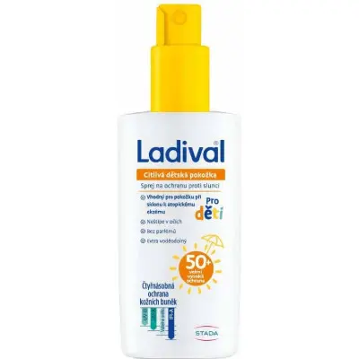 Ladival dětská citlivá pokožka sprej SPF50+ 150 ml