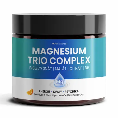 Movit Energy Magnesium Trio Complex Drink pomeranč 6 g