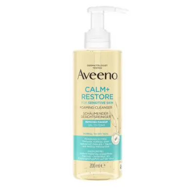 Aveeno Calm+Restore čistící pěna 200ml
