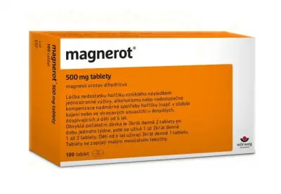 MAGNEROT 500MG TBL NOB 100 II