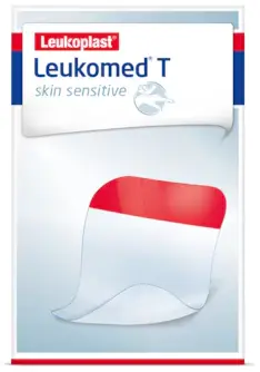 Leukomed T Skin Sensitive 8x10cm 5ks náplast bez polštářku