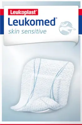 Leukomed Skin Sensitive 5x7.2cm 5ks netkané krytí