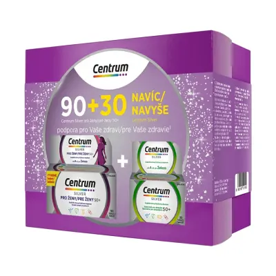 Centrum Silver pro ženy 50+ 90 tablet + 30 tablet