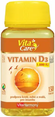 Vitaharmony Vitamin D3 150 kapslí